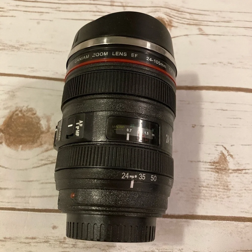 EF 24-105mm F/4.0L Coffee Camera Lens Mug Cup